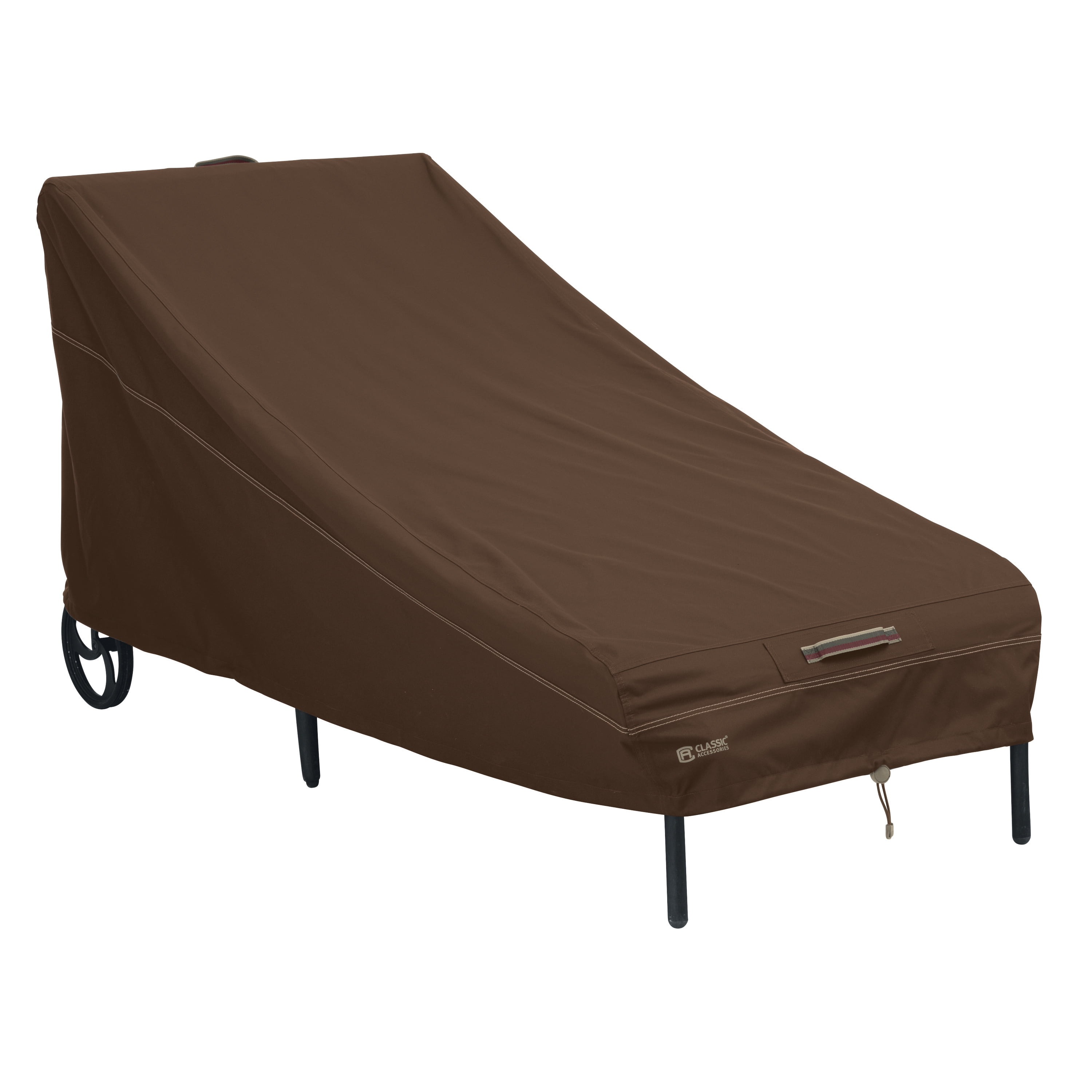Madrona Brown Waterproof Patio Chaise Lounge Cover with Handles