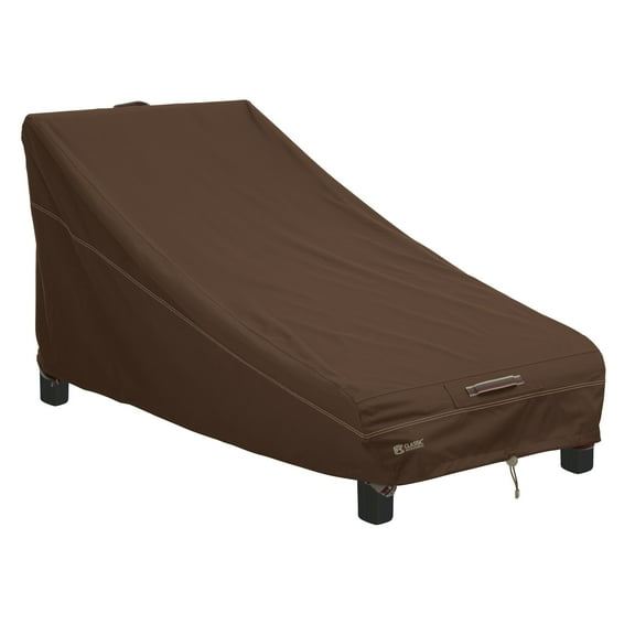Classic Accessories Madrona Waterproof 78 Inch Patio Day Chaise Lounge Cover