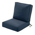thumbnail image 1 of Classic Accessories Montlake 45" x 23" Heather Indigo Rectangle Lounge Outdoor Seating Cushion Chair with Fade Resistant, 1 of 18