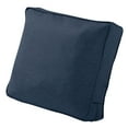 thumbnail image 1 of Classic Accessories Montlake FadeSafe 4" x 25" Heather Indigo Square Lounge Chair Outdoor Seating Cushion with Zipper, 1 of 14