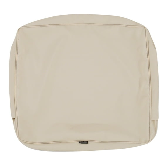 Classic Accessories Montlake FadeSafe Lounge Back Cushion Slip Cover, 23"W x 20"H x 4"T