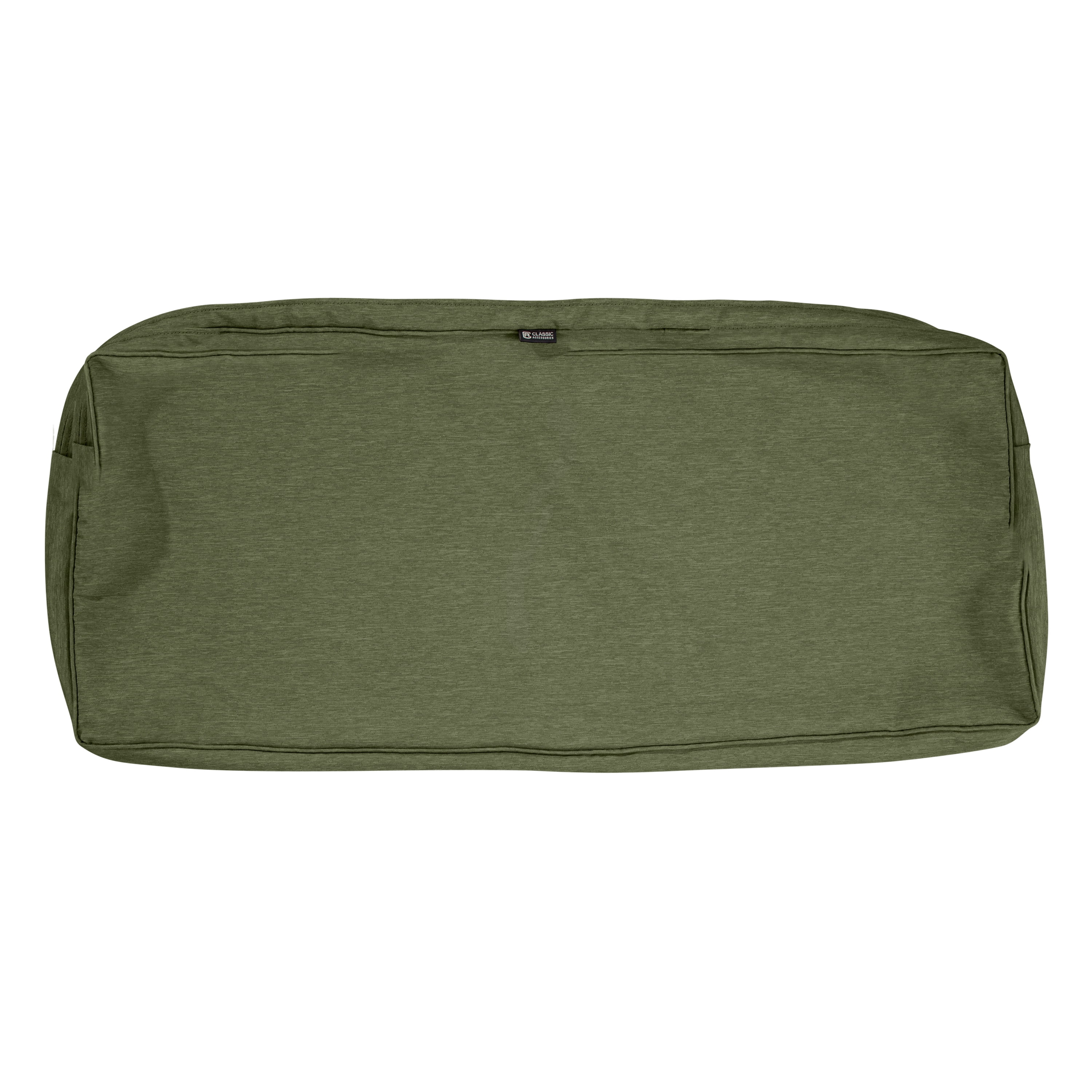 Heather Fern Green Weather-Resistant Patio Bench Cushion Slip Cover