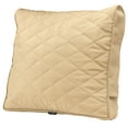 thumbnail image 1 of Classic Accessories Montlake FadeSafe Patio Chair/Loveseat Back Quilted Cushion, 21 x 20 x 4 Inch, Chamomile, 1 of 10