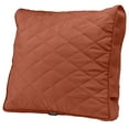 thumbnail image 1 of Classic Accessories Montlake FadeSafe Patio Chair/Loveseat Back Quilted Cushion, 25 x 22 x 4 Inch, Spice, 1 of 10