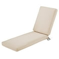 thumbnail image 1 of Classic Accessories Montlake Weatherproof Outdoor Chaise Lounge Cushion, Antique Beige, 1 of 11