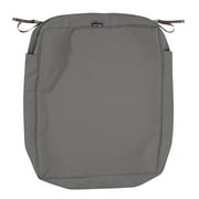 Classic Accessories Montlake FadeSafe Rectangular Patio Lounge Seat Cushion Slip Cover - 5" Thick - Heavy Duty Outdoor Patio Cushion with Water Resistant Backing, 23"W x 25"D x 5"T