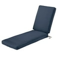 thumbnail image 1 of Classic Accessories Montlake Weatherproof Outdoor Chaise Lounge Cushion, Heather Indigo, 1 of 14