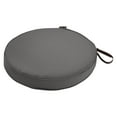 thumbnail image 1 of Classic Accessories Montlake FadeSafe Water-Resistant Patio Dining Seat Cushion, 15 x 2 inch, Light Charcoal, 1 of 18