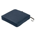 thumbnail image 1 of Classic Accessories Montlake FadeSafe Water-Resistant Patio Dining Seat Cushion, 17 x 17 x 3 inch, Heather Indigo, 1 of 10