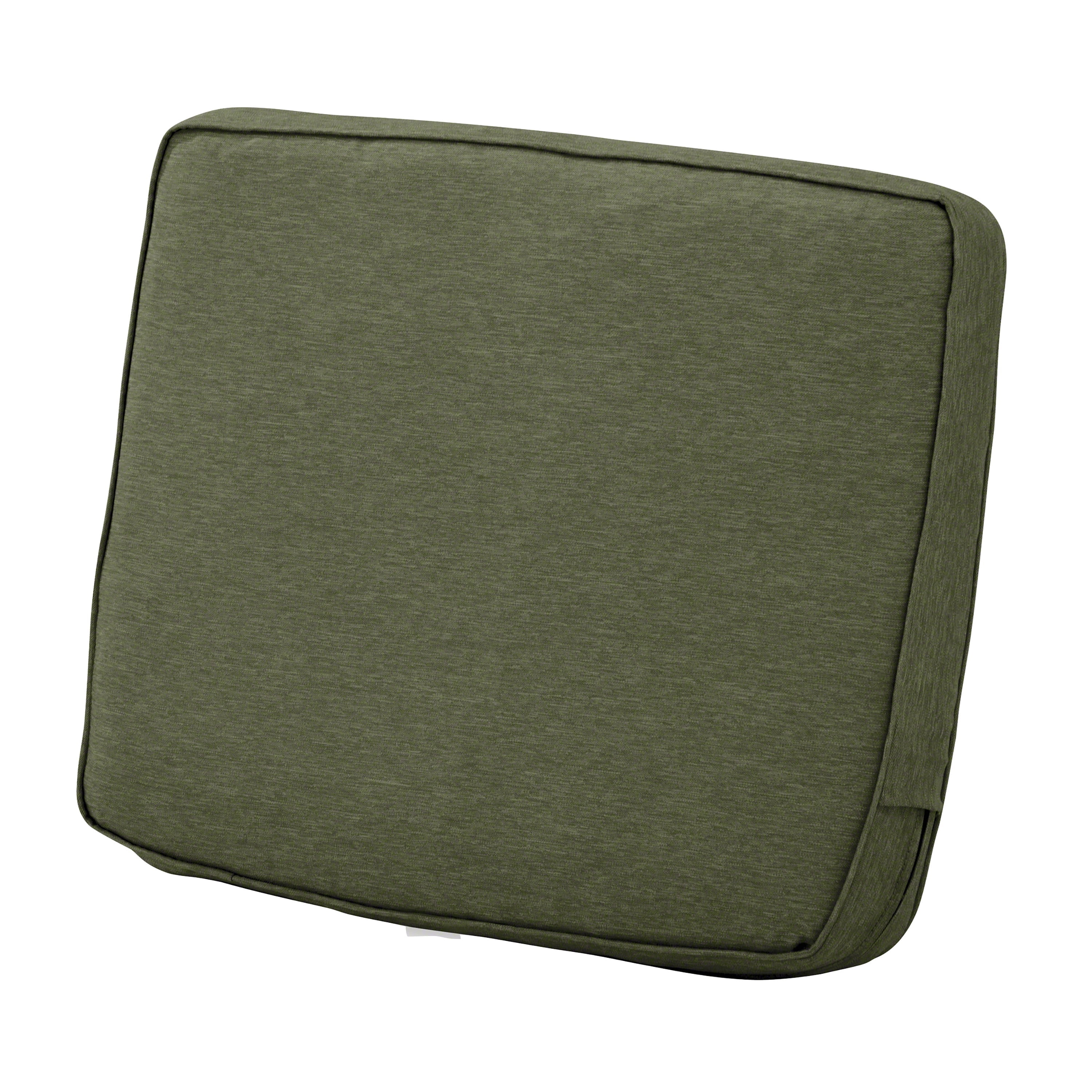Classic Accessories Montlake FadeSafe Water-Resistant Patio Lounge Back Cushion, 21 x 20 x 4 inch, Heather Fern