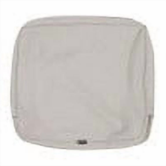 Classic Accessories Montlake FadeSafe Water-Resistant Patio Lounge Back Cushion Cover, 25 x 22 x 4 inch, Heather Grey