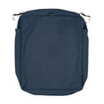 thumbnail image 1 of Classic Accessories Montlake FadeSafe Water-Resistant Patio Lounge Chair/Loveseat Cushion Cover, 21 x 25 x 5 inch, Heather Indigo, 1 of 13