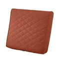thumbnail image 1 of Classic Accessories Montlake FadeSafe Water-Resistant Wide Back Patio Quilted Lounge Cushion, 21 x 20 x 4 inch, Spice, 1 of 15
