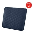 thumbnail image 1 of Classic Accessories Montlake FadeSafe Wide Back Lounge Quilted Cushion, Navy, 21"W x 20"H x 4"D ( Pack of 2 ), 1 of 3