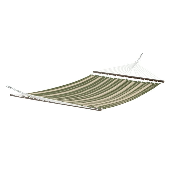 Classic Accessories Montlake™ Fadesafe™ Quilted Hammock, Heather Fern Green Stripe