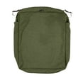 thumbnail image 1 of Classic Accessories Montlake Water-Resistant Outdoor Cushion Slip Cover Heather Fern Green 23"W x 25"D x 5"Thick, 1 of 23