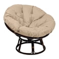thumbnail image 1 of Classic Accessories Montlake Water-Resistant Papasan Cushion, 50 inch, Antique Beige, 1 of 12