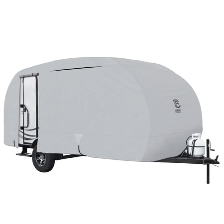 Classic Accessories Over Drive PermaPRO R-Pod Cover, Fits up to 17' 7" Long (Door in Back), Gray