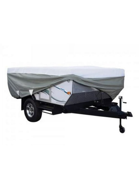 Classic Accessories Over Drive PolyPRO™3 Deluxe Pop-Up Camper Trailer Cover, Fits 8' - 10' Trailers
