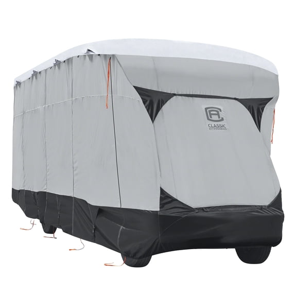 Classic Accessories Over Drive SkyShield™ Deluxe Water-Repellent RV Class C Cover, Fits 32' - 35'L x 125"H, Model 6T