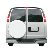 Classic Accessories OverDrive Custom Fit Spare Tire RV Cover, Wheels 21" - 22" Diameter, White