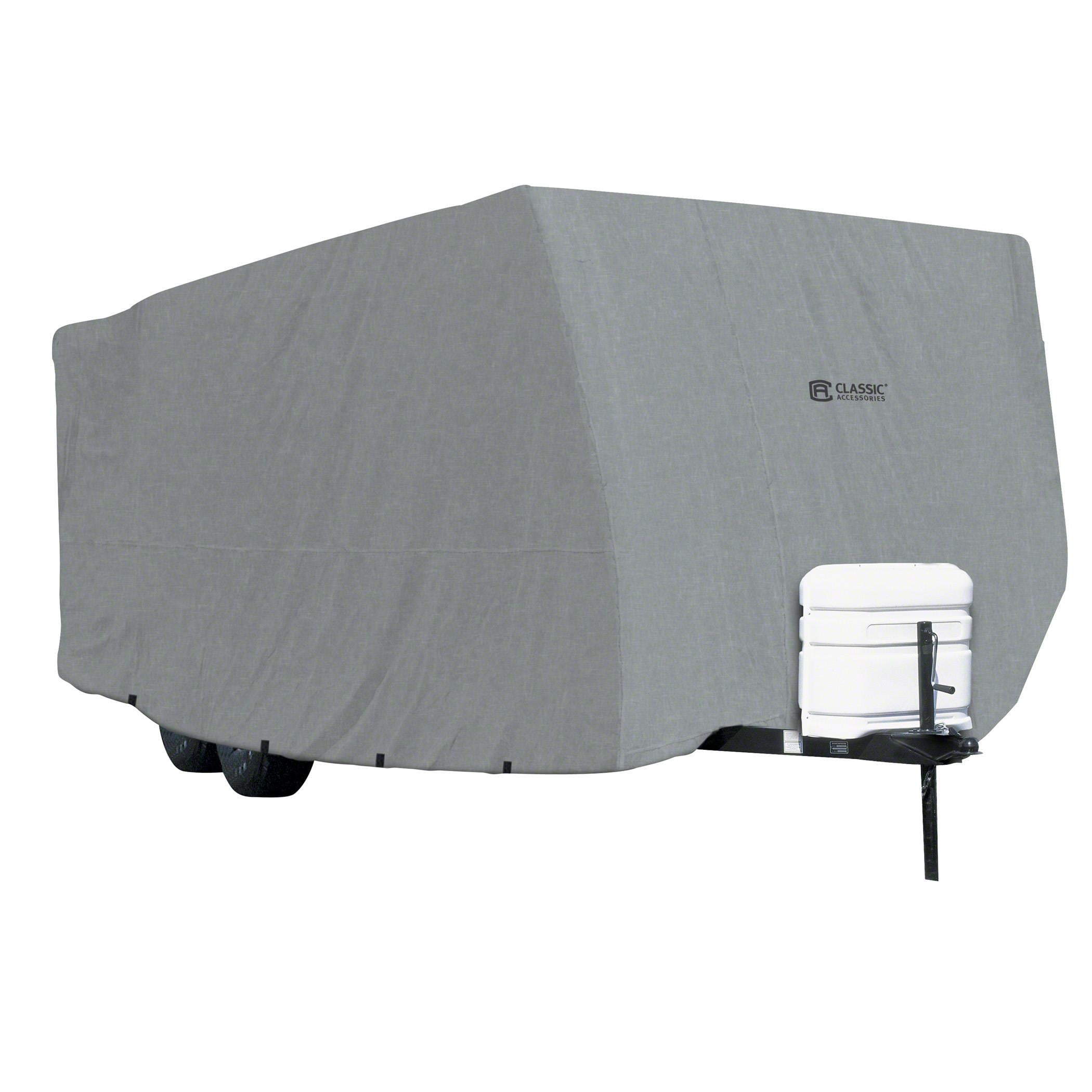Classic Accessories OverDrive PolyPRO 1 Travel Trailer RV Cover, Fits