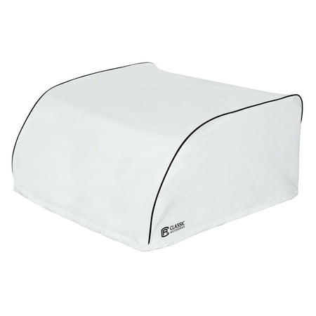 Classic Accessories 80-226-192301-00 White Domestic Brisk II RV Air Conditioner Cover Mdl 6