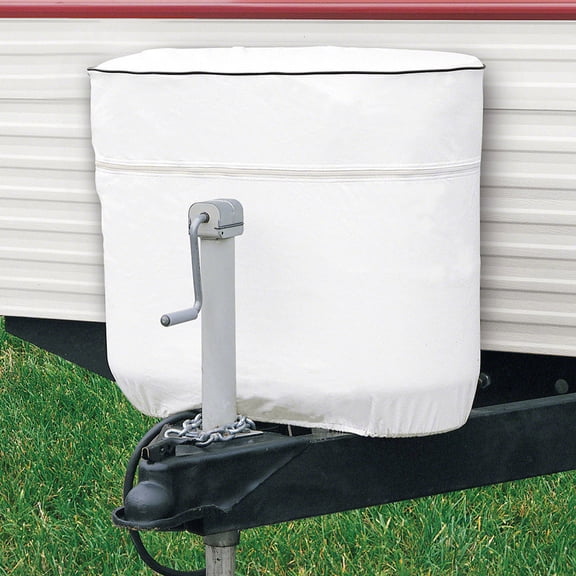 Classic Accessories OverDrive RV Tank Cover, Double 20/5 Gallon Tanks, White