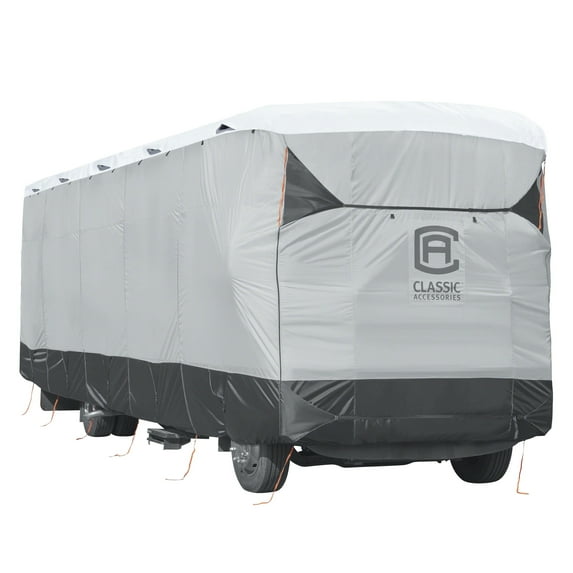 Classic Accessories OverDrive SkyShield Deluxe Class A Cover, Fits 28' - 30' RVs - Tyvek RV Cover