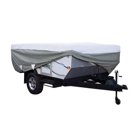 Classic Accessories PolyPRO 3 RV Deluxe Pop-Up Camper Trailer Cover, Fits 18' - 20' Trailers