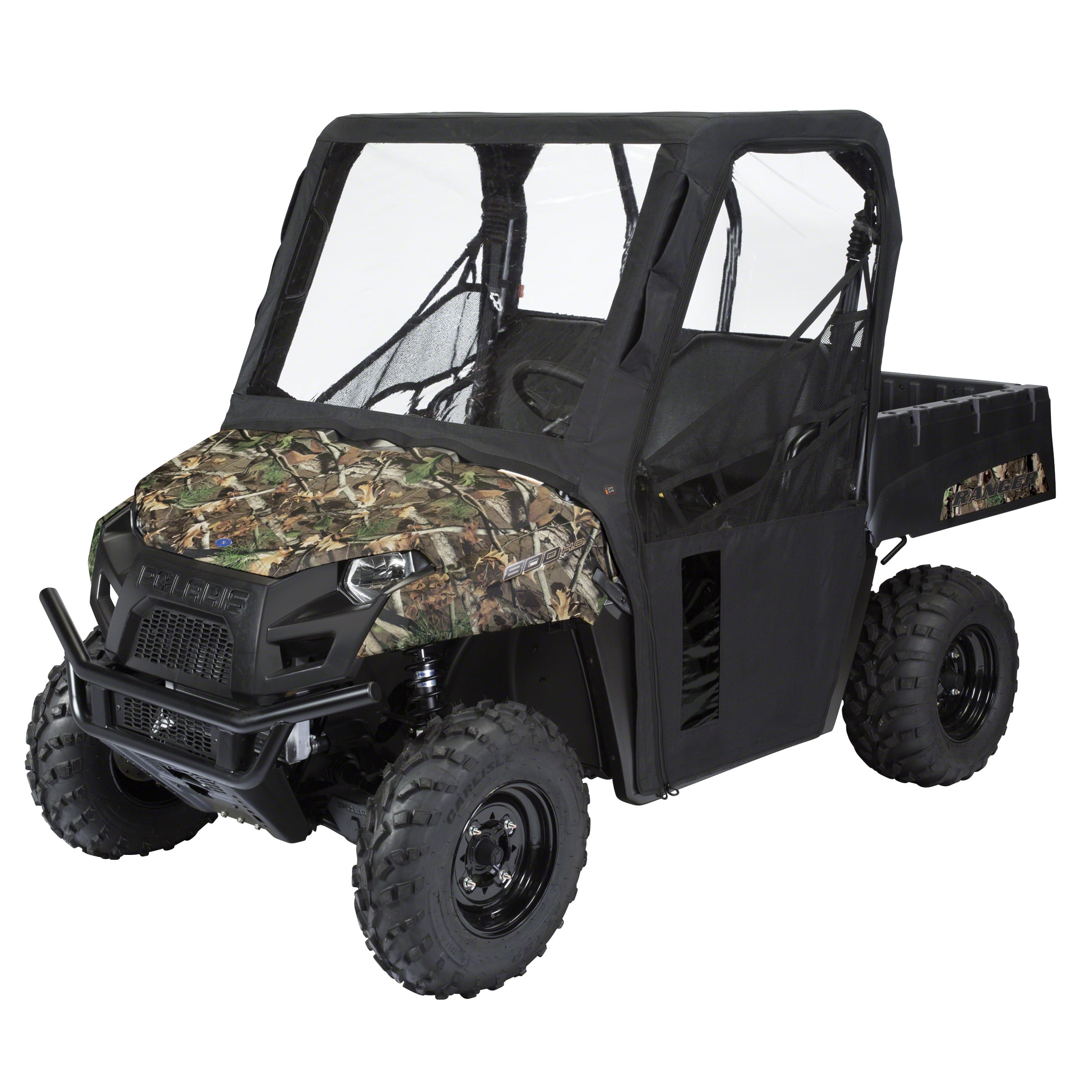 Classic Accessories QuadGear UTV Cab Enclosure, Fits Kawasaki® Teryx 750 F1 (2015 models and older), Black