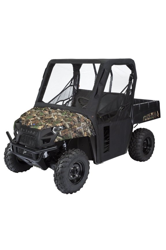 QuadGear UTV Cab Enclosure, Fits Polaris® Ranger Mid-Size 400, Black