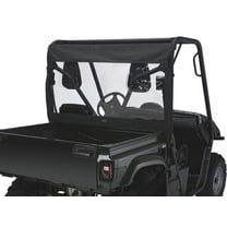 Classic Accessories QuadGear UTV Front/Rear Windshield, Fits Yamaha Rhino, Black
