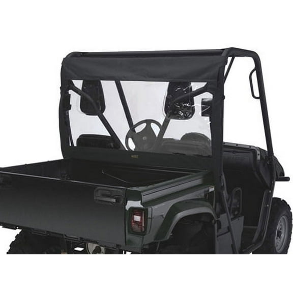 Classic Accessories QuadGear UTV Front/Rear Windshield, Fits Yamaha Rhino, Black