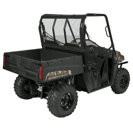 Classic Accessories QuadGear UTV Rear Windshield, Fits Kawasaki® Mule Pro FX & DX (2015+ models), Black