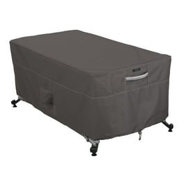 Classic Accessories Ravenna Water-Resistant 56 Inch Rectangular Fire Pit Table Cover Classic Accessories Ravenna Water-Resistant 56 Inch Rectangular Fire Pit Table Cover