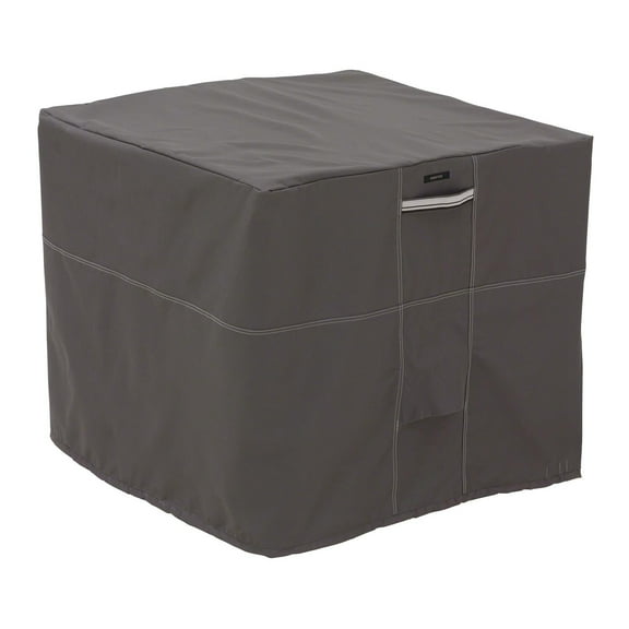 Classic Accessories Ravenna Air Conditioner Cover, Square-Color:Taupe,Shape:Square