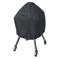 Classic Accessories Ravenna® Black Kamado Ceramic Grill Cover - Premium Outdoor Grill Cover with Water Resistant Fabric, Large (55-395-040401-EC)