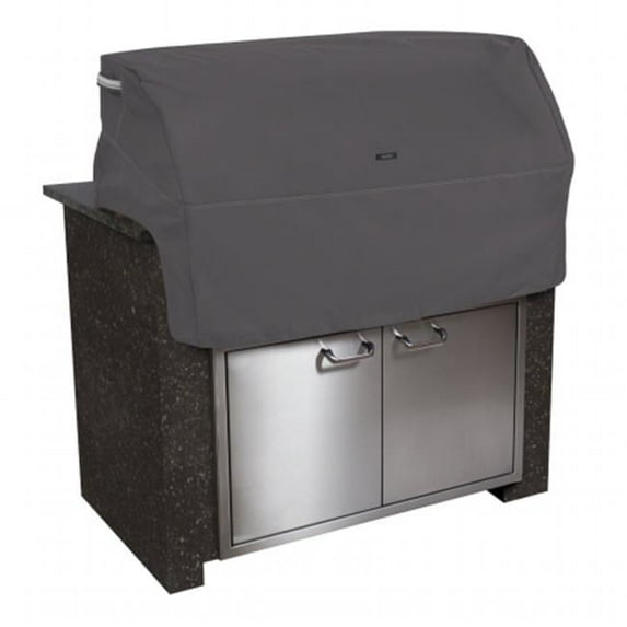 Classic Accessories Ravenna Built-in BBQ Grill Top Cover, Taupe Medium
