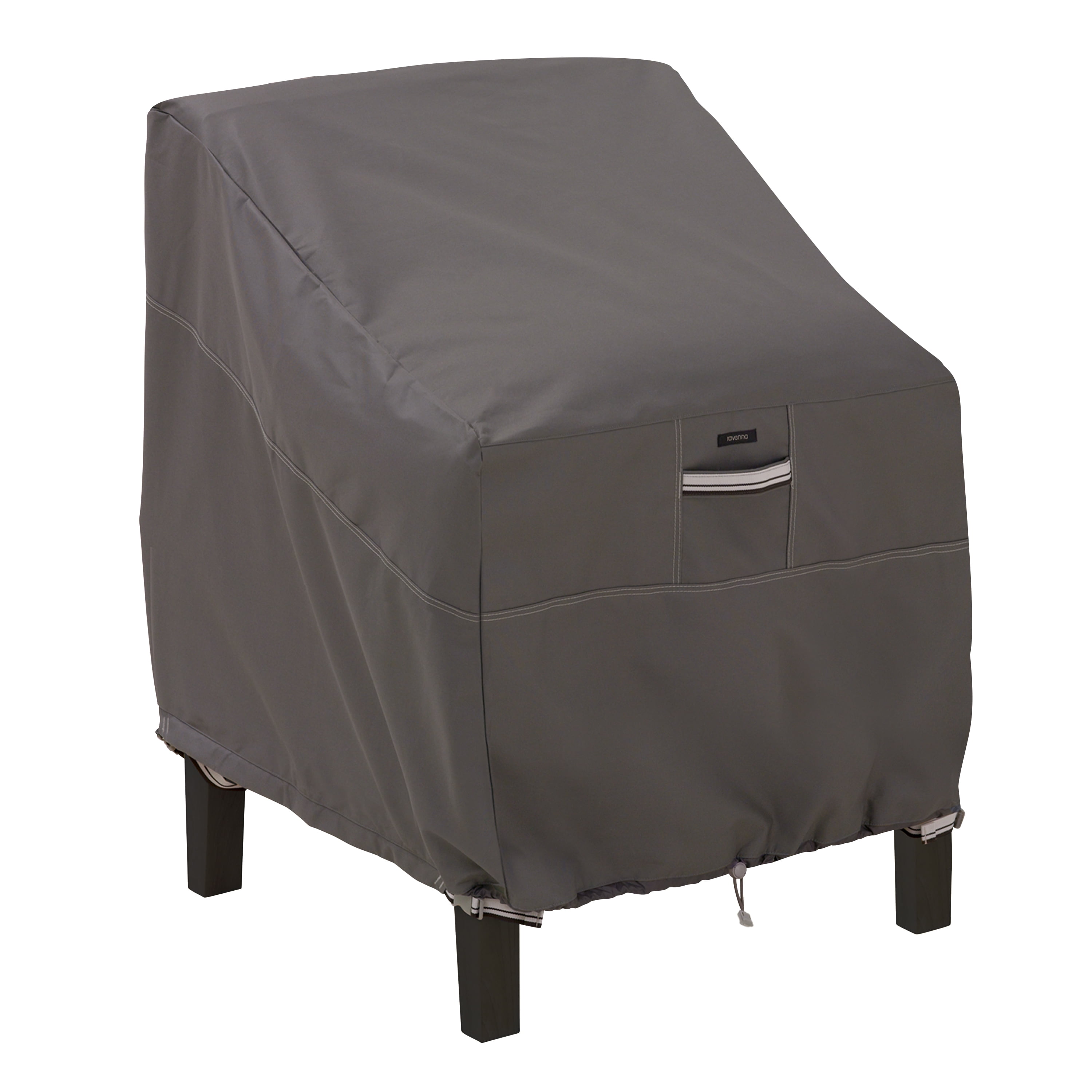 Ravenna 38" Brown Water-Resistant Patio Lounge Chair Cover