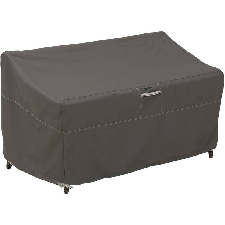 Classic Accessories Ravenna Loveseat Furniture Storage Cover For Hampton Bay Spring Haven All Weather Patio Loveseats