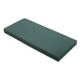 thumbnail image 1 of Classic Accessories Ravenna® Patio Bench/Settee Cushion Slip Cover & Foam - Durable Outdoor Cushion, Mallard Green, 42"W x 18"D x 3"Thick, 1 of 19