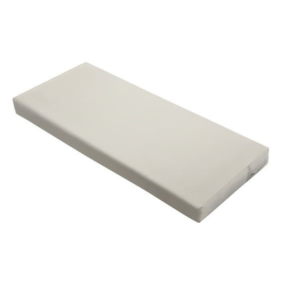 Classic Accessories Ravenna® Patio Bench/Settee Cushion Slip Cover & Foam - Durable Outdoor Cushion, Mushroom, 42"W x 18"D x 3"Thick