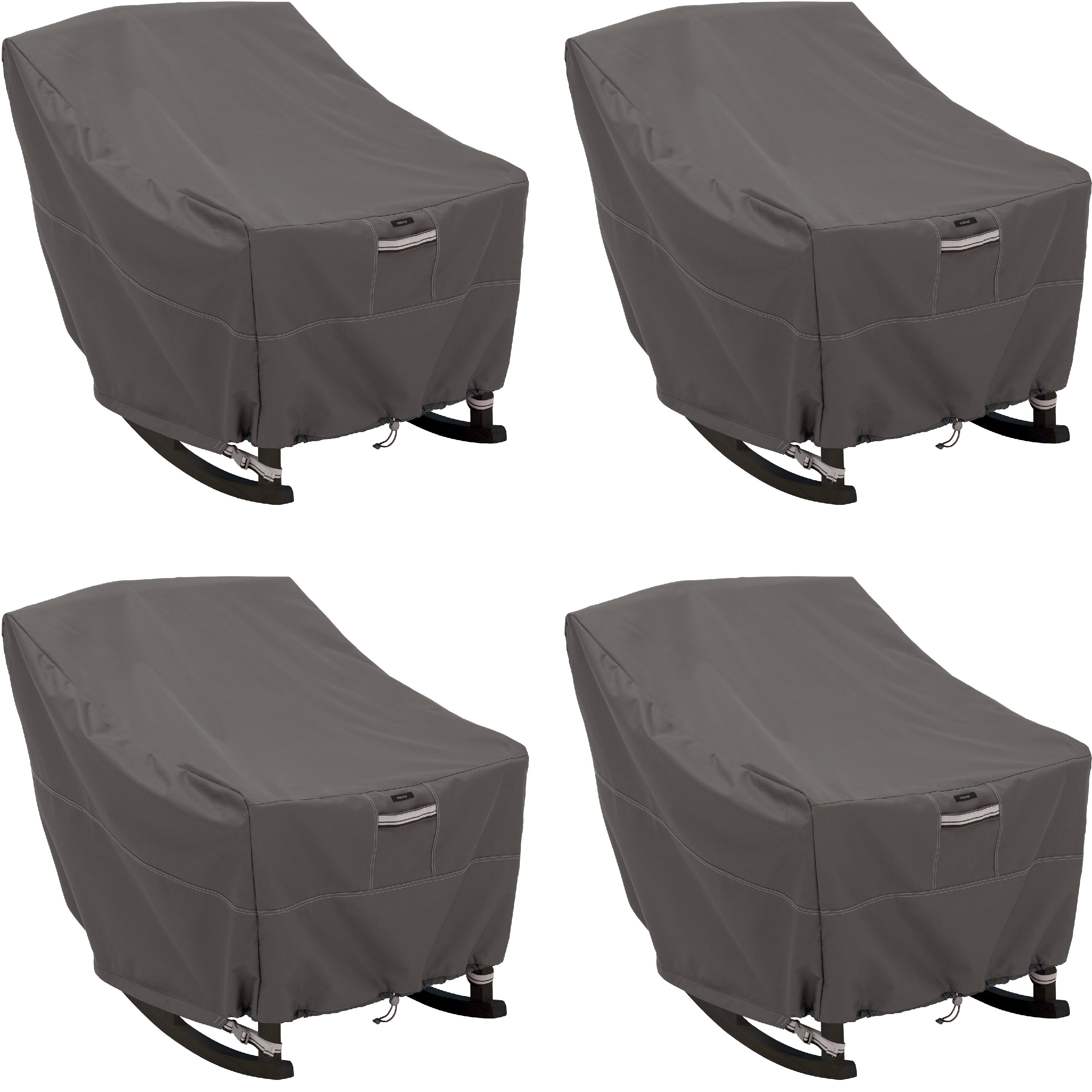 Classic Accessories Ravenna Porch Rocking Chair Patio Furniture Storage