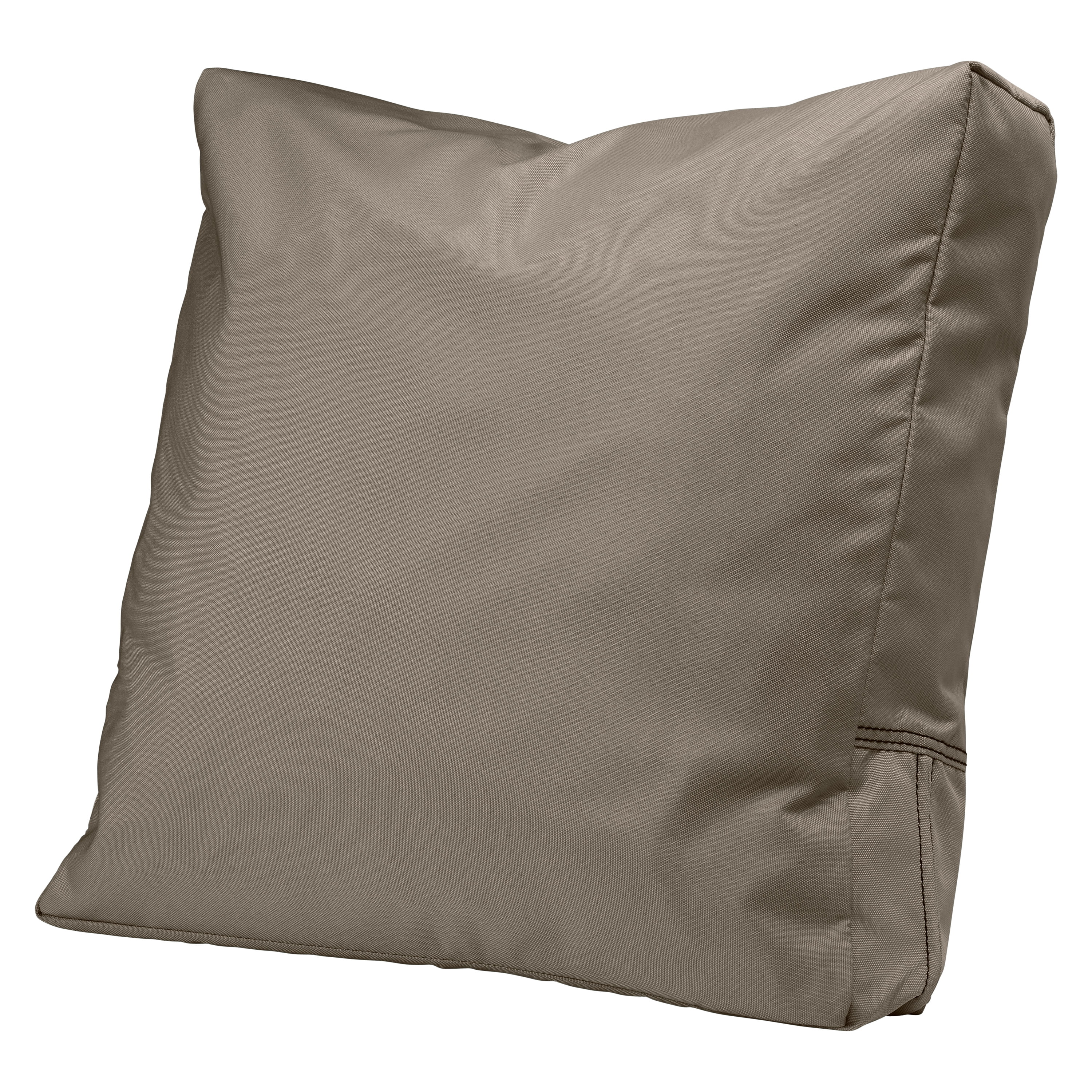 Classic Accessories Ravenna Water- Patio Lounge Chair/Loveseat Back Cushion, 25 x 22 x 4 Inch, Dark Taupe