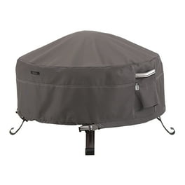 Classic Accessories Ravenna Water-Resistant 30 Inch Full Coverage Square Fire Pit Cover Classic Accessories Ravenna Water-Resistant 30 Inch Full Coverage Square Fire Pit Cover