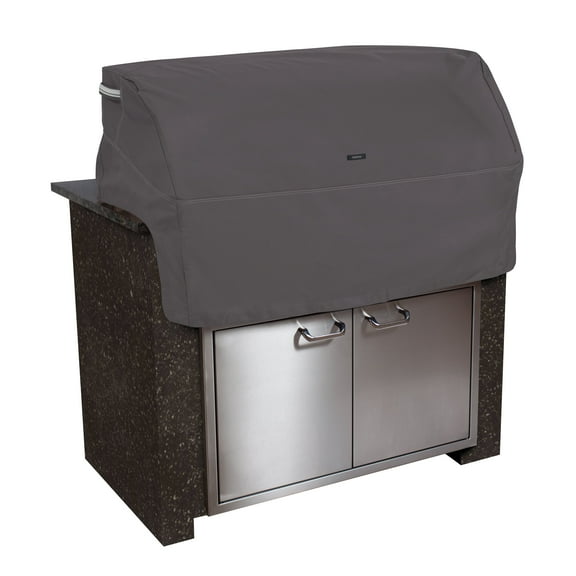 Classic Accessories Ravenna Water-Resistant 57 Inch Built-In BBQ Grill Top Cover