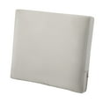thumbnail image 1 of Classic Accessories Ravenna Water-Resistant Patio Back Cushion, 25 x 22 x 4 inch, Mushroom, 1 of 19