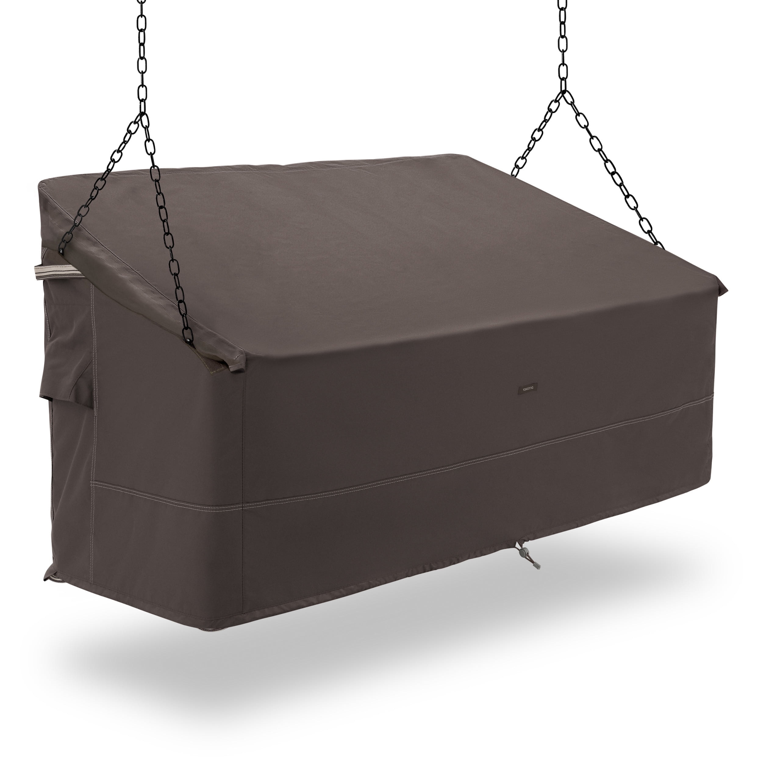 Ravenna Dark Taupe Water-Resistant Porch Swing Cover