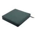thumbnail image 1 of Classic Accessories Ravenna Water-Resistant Patio Lounge Chair/Loveseat Cushion, 25 x 25 x 5 Inch, Mallard Green, 1 of 20